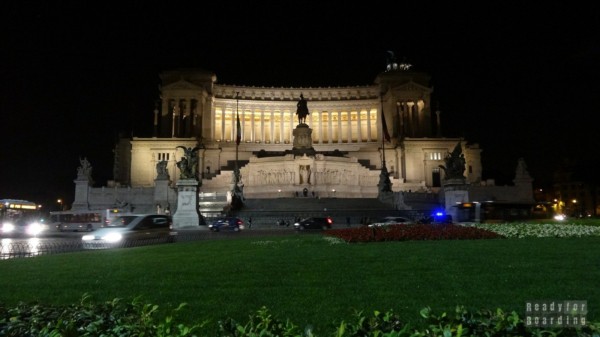 Rome at night, the Capitol