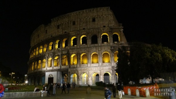 Rome by night, the Colosseum