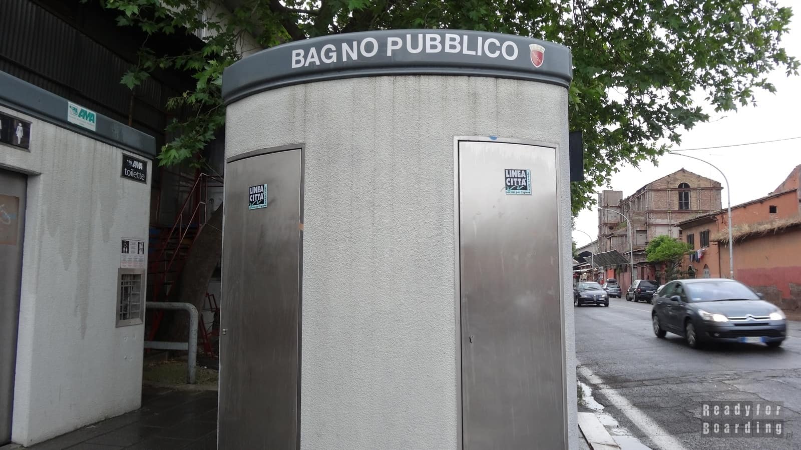 Bagno Pubblico, or city toilet :-)