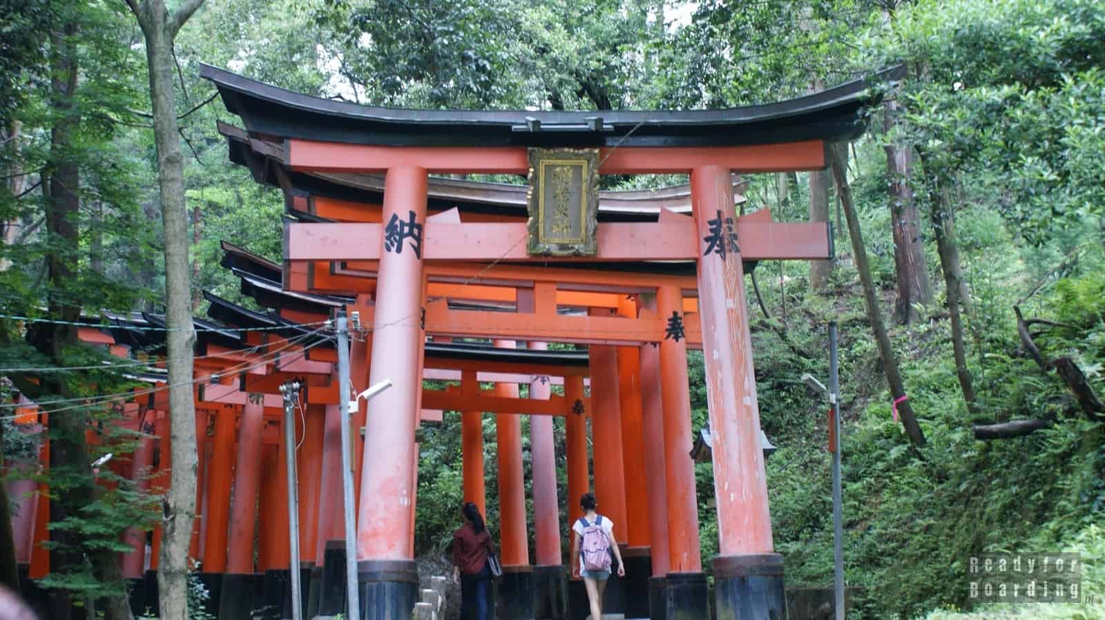 Senbon Torii - a path with Torii gates in Kyoto