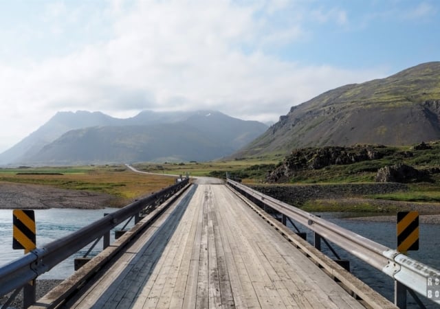Iceland - the road from Hofn to Reyðarfjörður