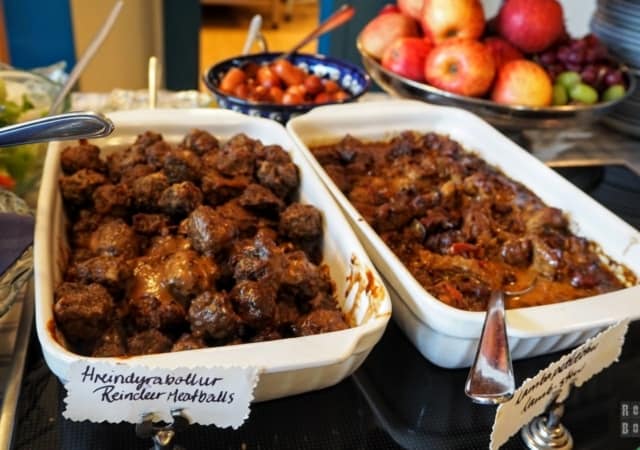 Klausturkaffi - buffet with Icelandic food