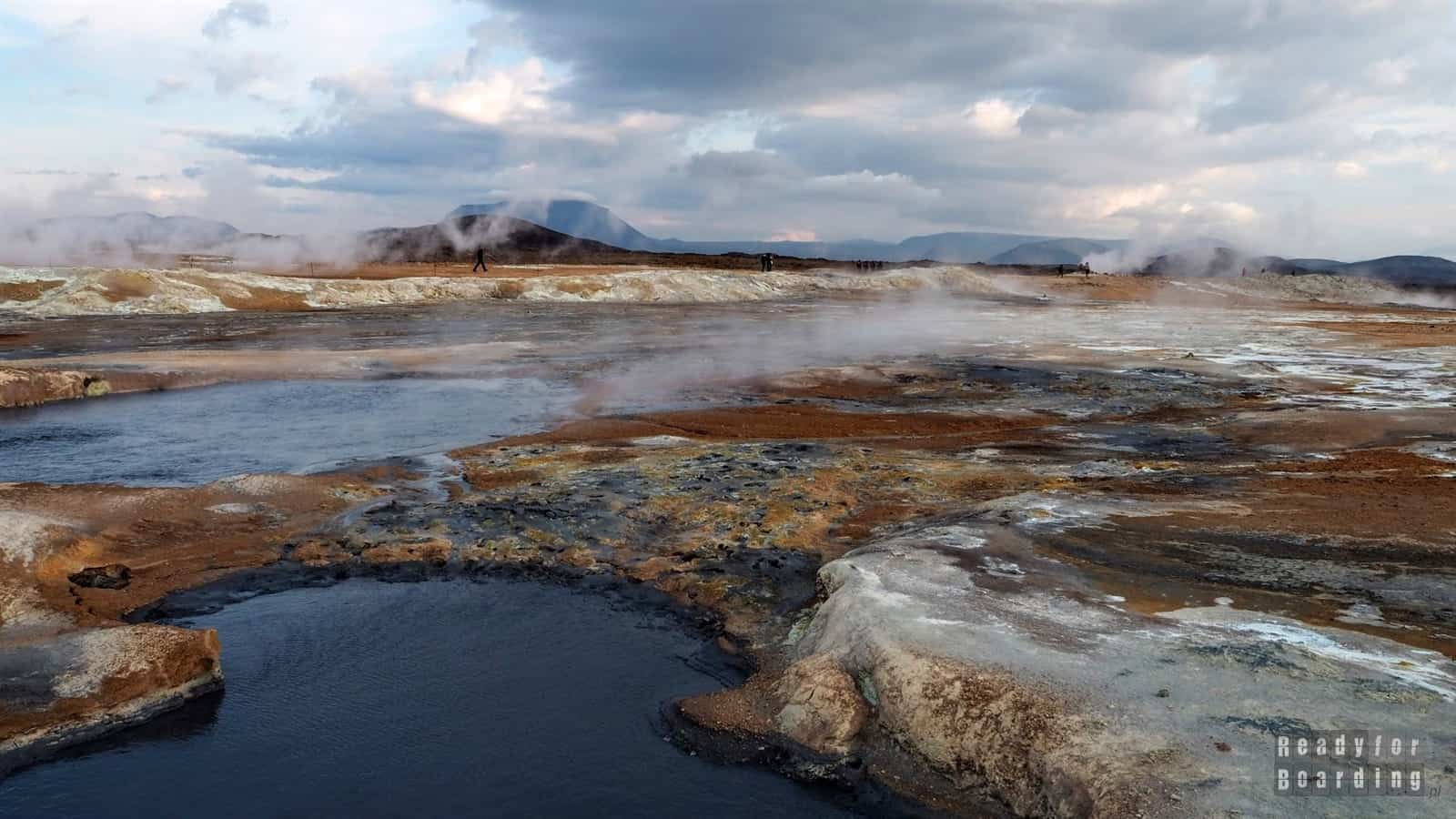 Hverir - hot springs at the foot of Mount Námafjall