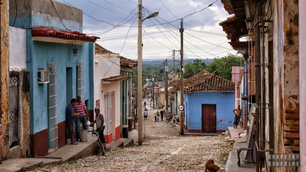 A typical street in Trinidad - Cuba