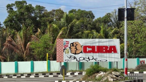 Cuban propaganda in Cienfuegos - Cuba
