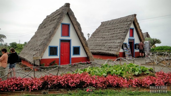 Traditional huts - Santana, Madeira
