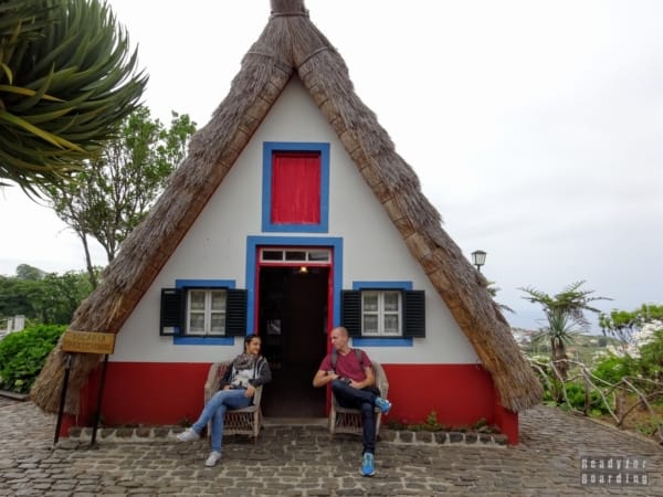 Traditional huts - Santana, Madeira