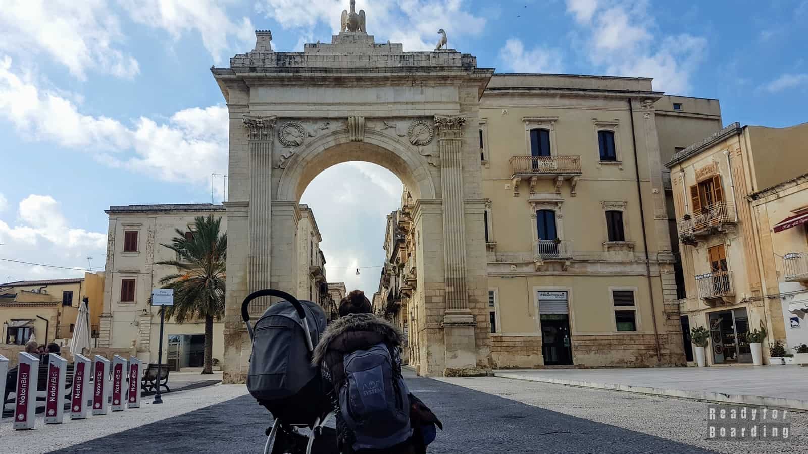 Porta Reale in Noto - Sicily