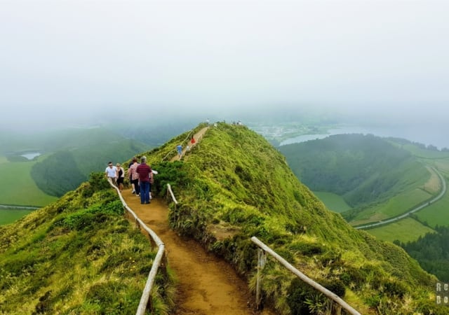 Path to Miradouro da Boca do Inferno, Azores