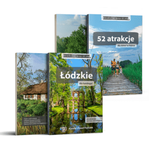 Book set "Lodz for everyone!" + "52 attractions for children in Poland"
